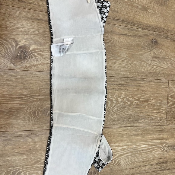 MAJE white and black cropped corset top - Picture 6 of 13